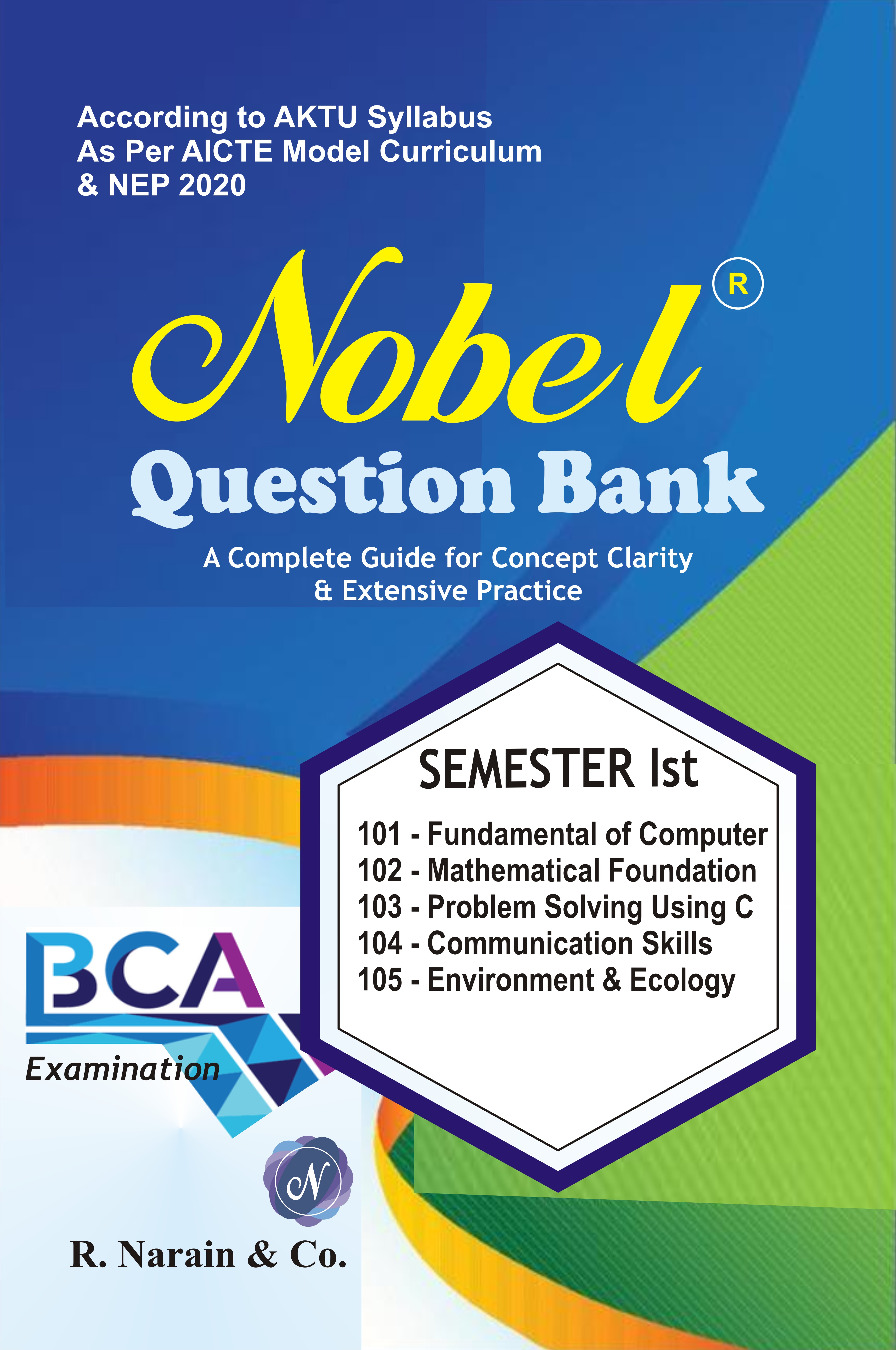 BCA - Ist Sem. Nobel Q/B [AKTU]
